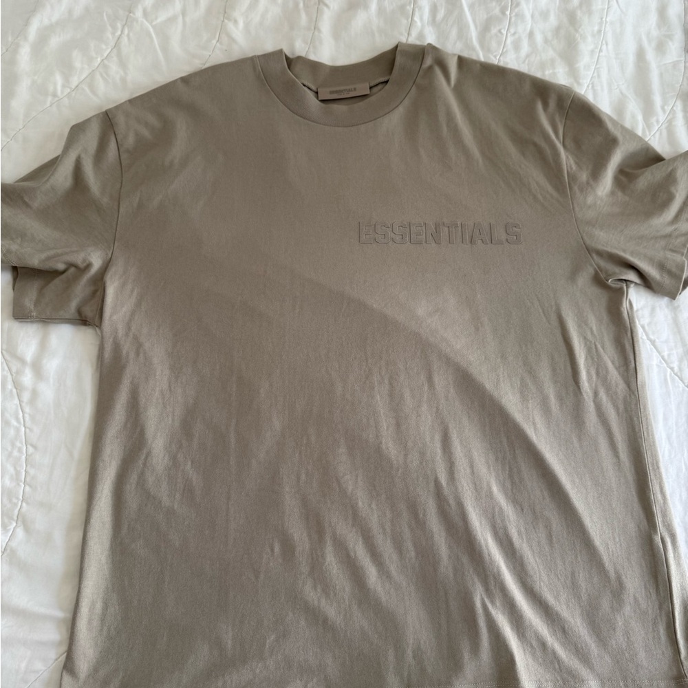 Essentials Stone Gray Tee - image 2